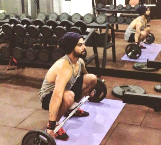 Virat Kohli Workout Routine